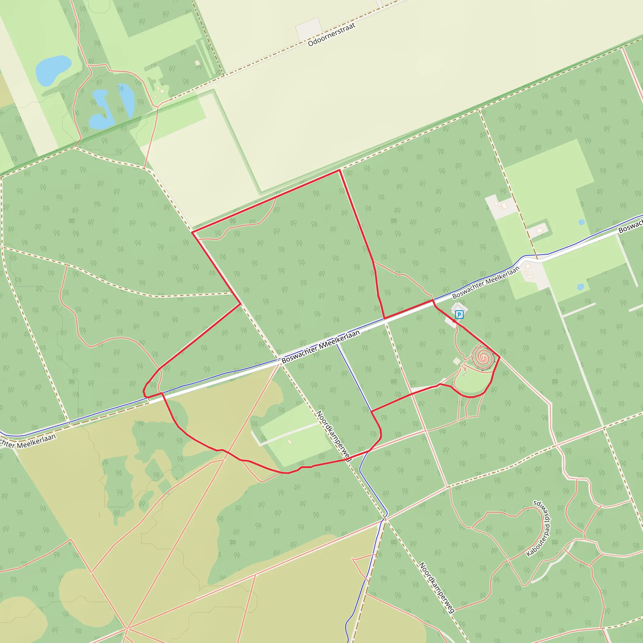 Poolshoogte Loop mobile static map