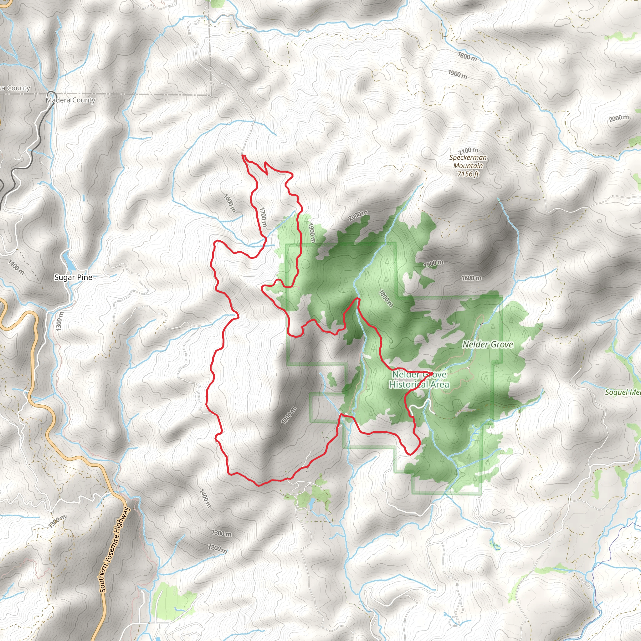 Graveyard of the Giants Loop mobile static map