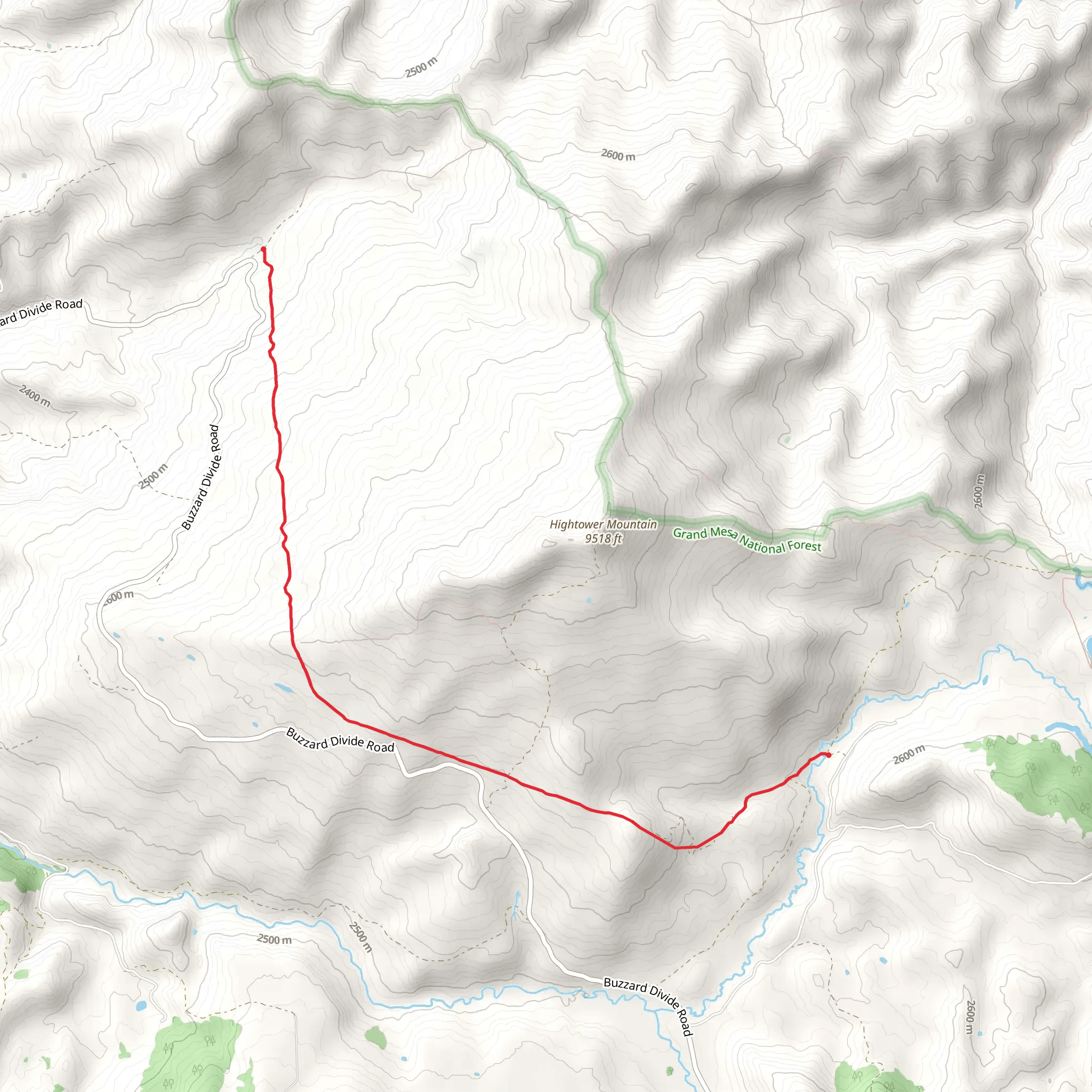 Hightower Trail mobile static map
