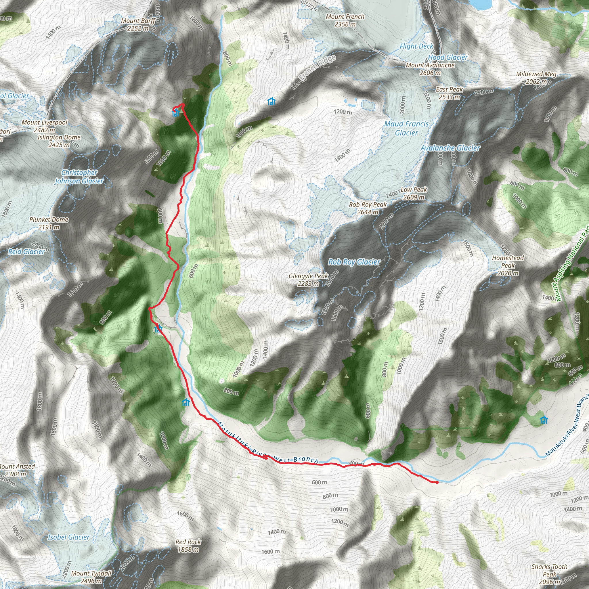 Liverpool Track mobile static map
