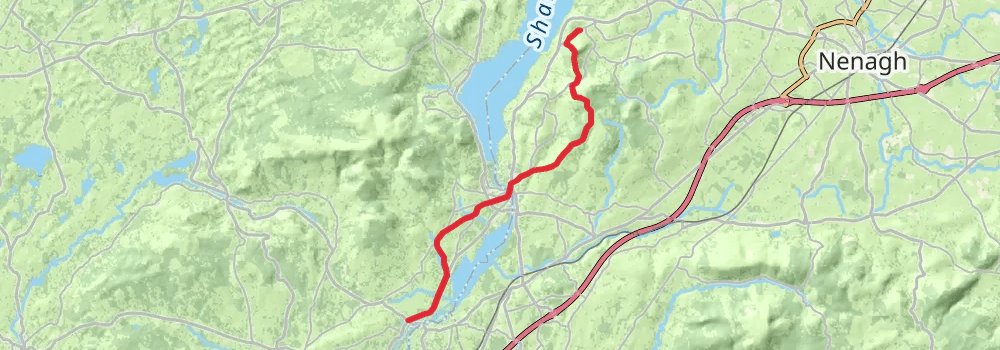 Lough Derg Way stage 2 Map