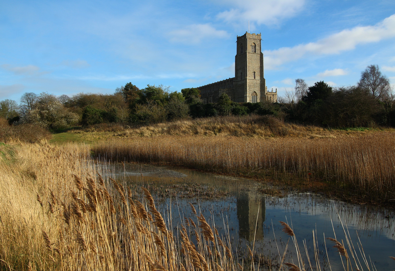 An image depicting the trail Blythburgh from Wenhaston and its surrounding area.