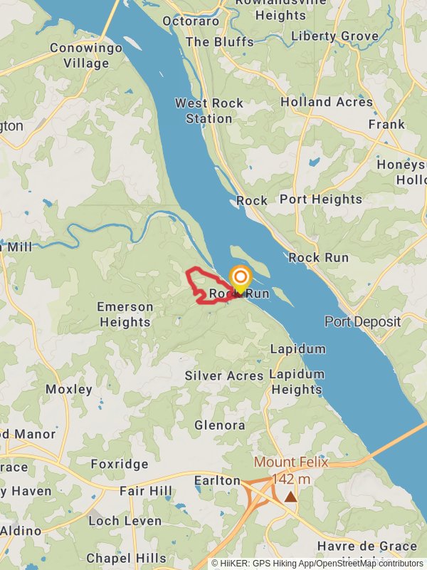 Susquehanna Ridge, Farm Road and Ivy Branch Loop Trail