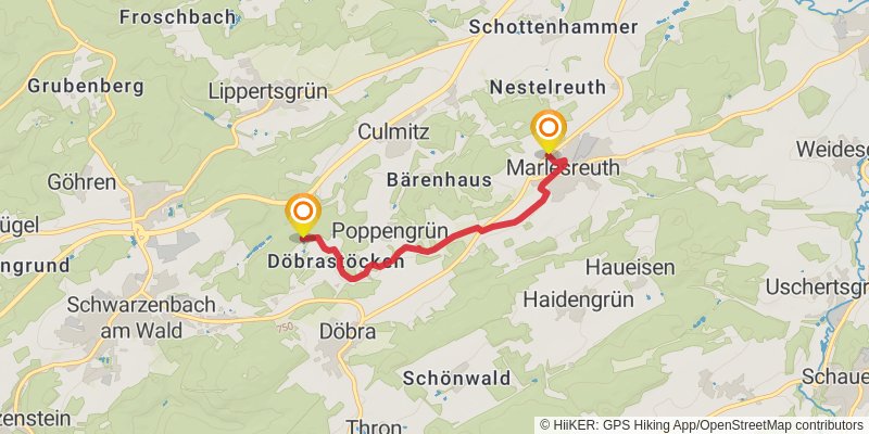 Frankenweg alt 2 Map
