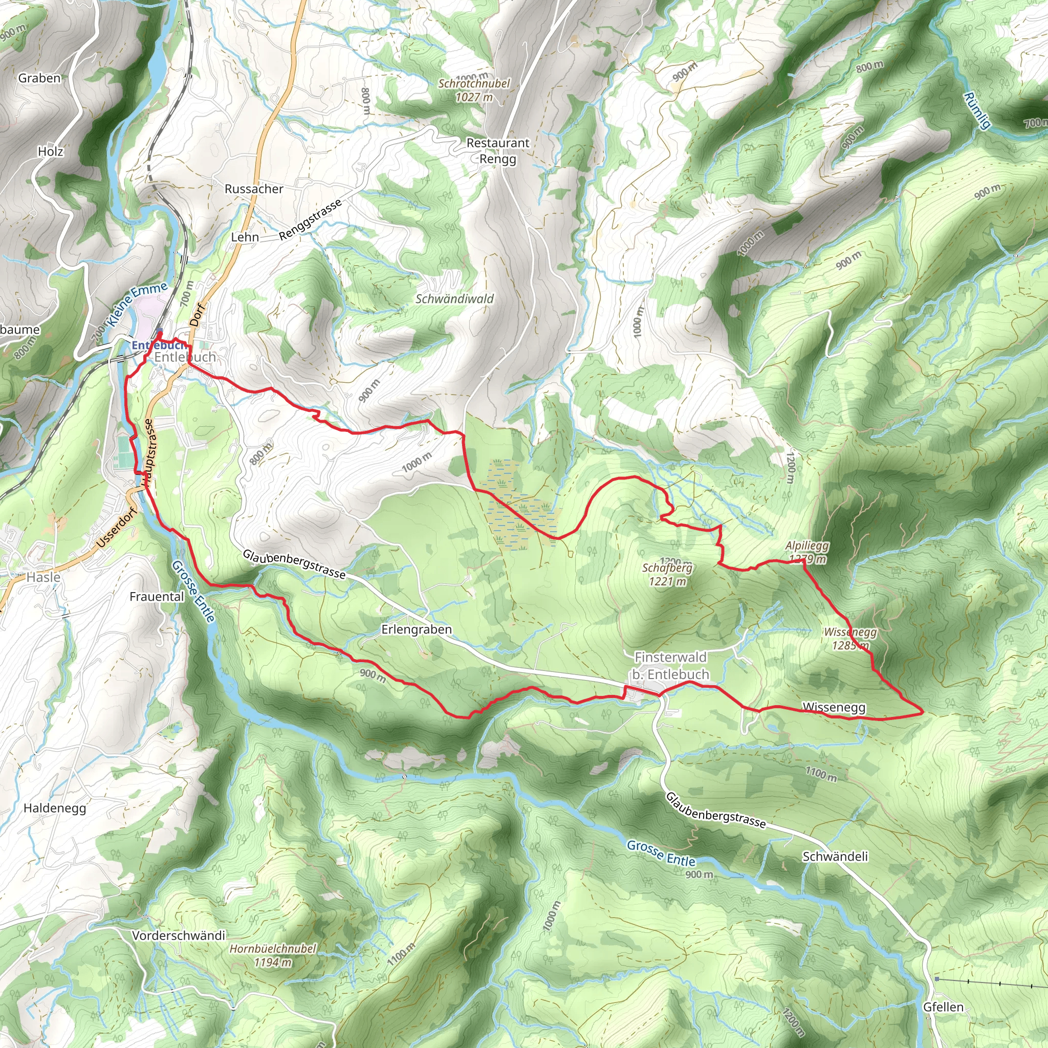 Moorpfad Mettilimoos mobile static map