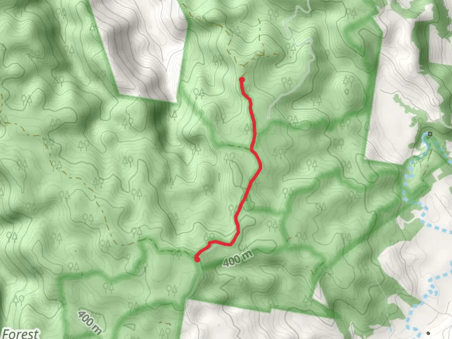 An image depicting the trail Turpentine Trail and its surrounding area.