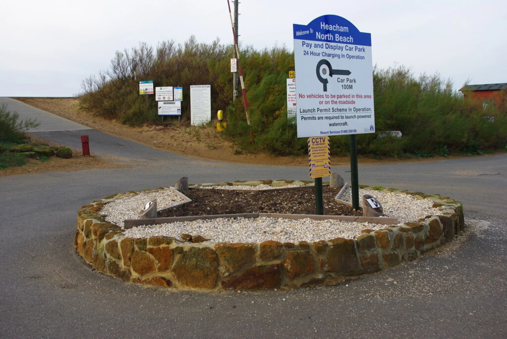 An image depicting the trail Heacham Circular Walk and its surrounding area.