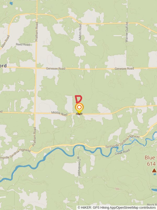 Middle Road Loop - North mobile static map