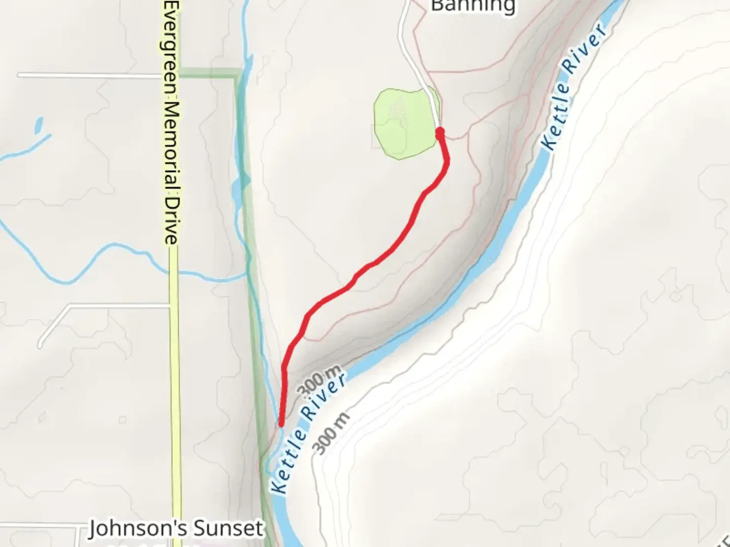 An image depicting the trail Wolf Creek Trail and its surrounding area.