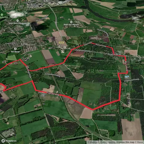 Quartre Bras and Harfsense Steeg Loop