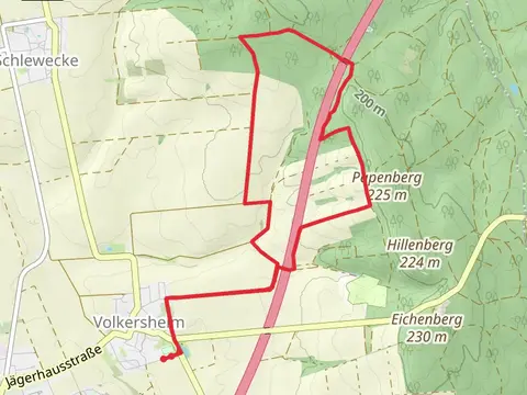 Ortfeldweg and Kramhagenweg Loop
