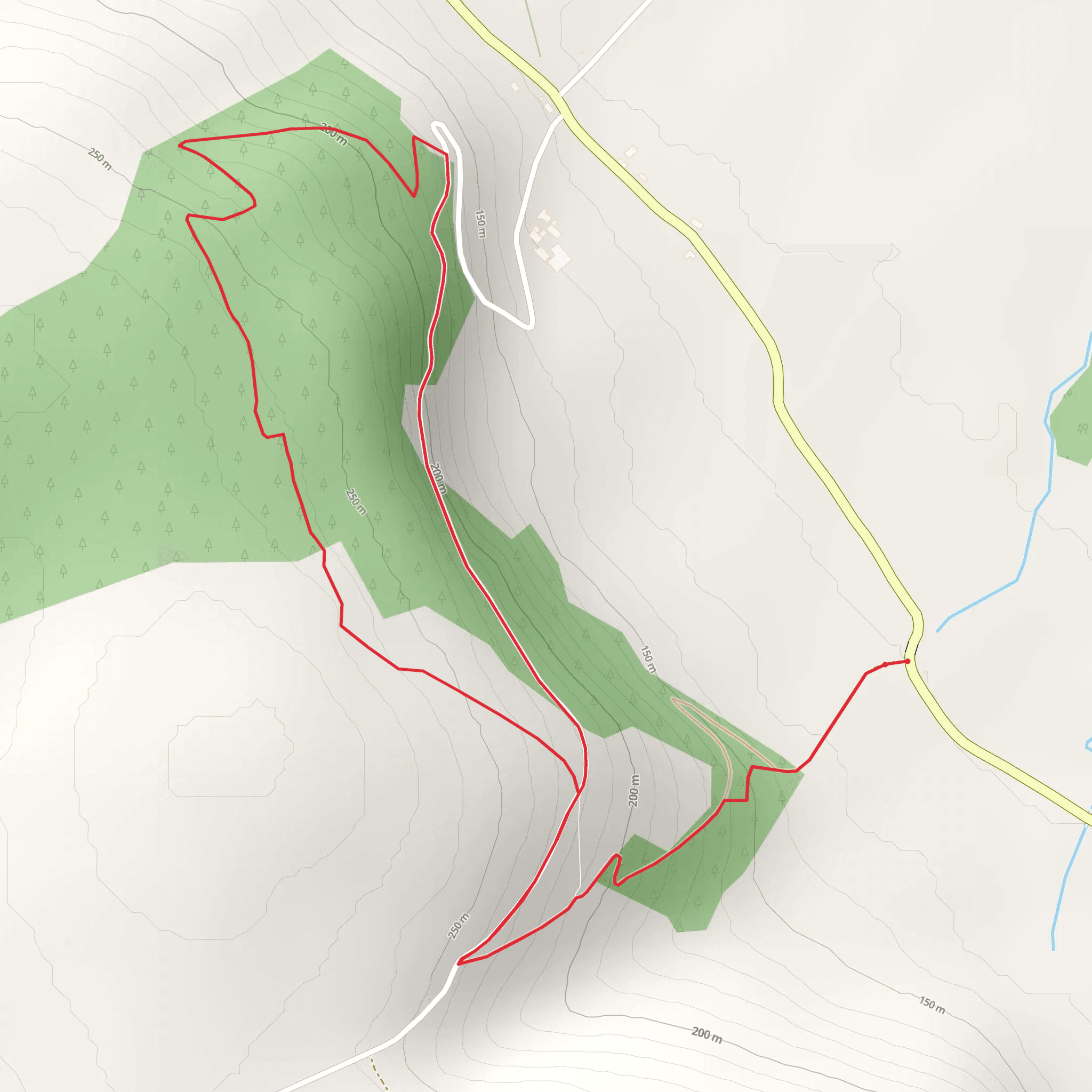 Broadford Ashford Walking Trail - Gortnaclohy Loop mobile static map