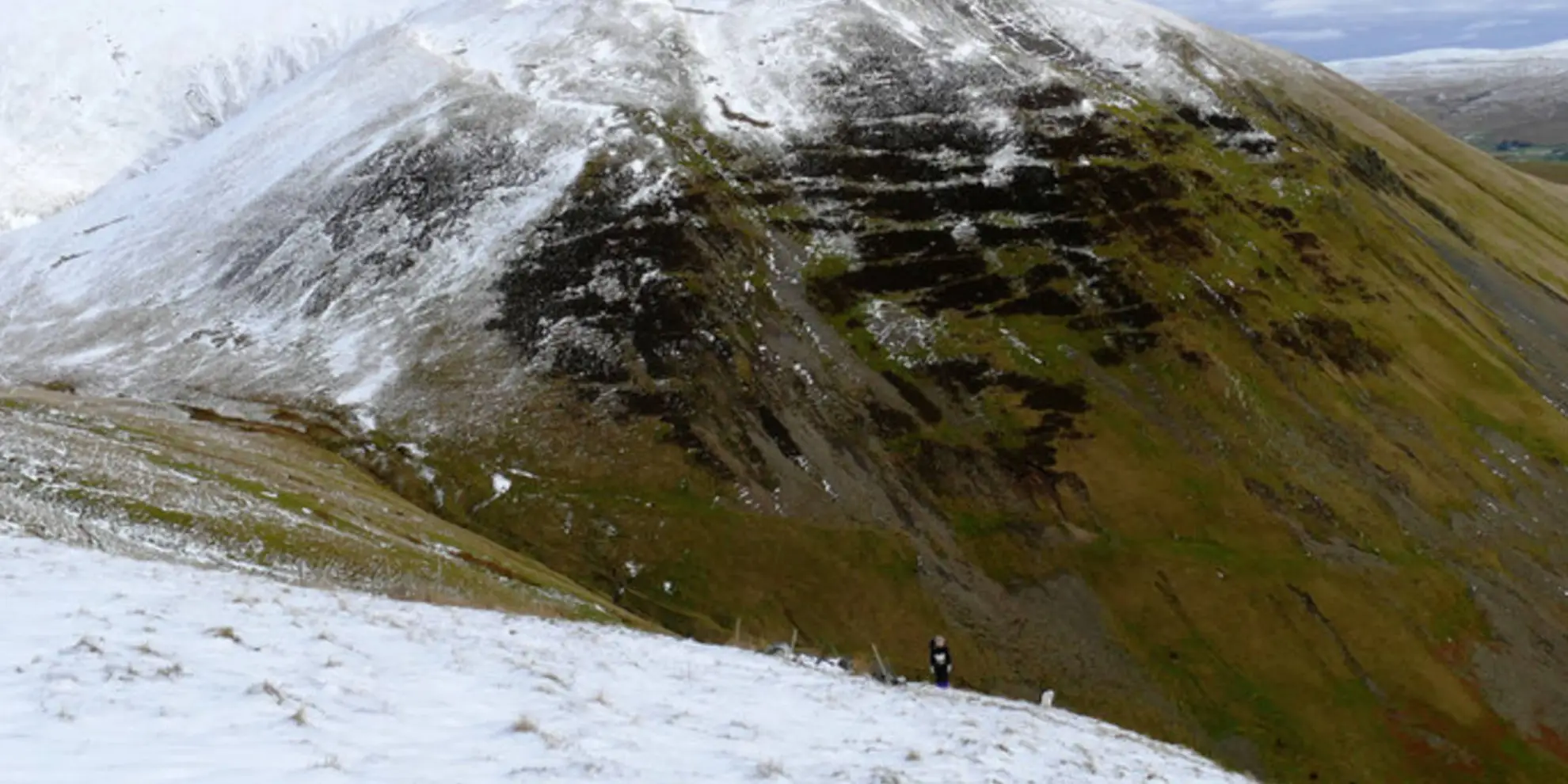 An image depicting the trail Cautley Spout from Cross Keys and its surrounding area.