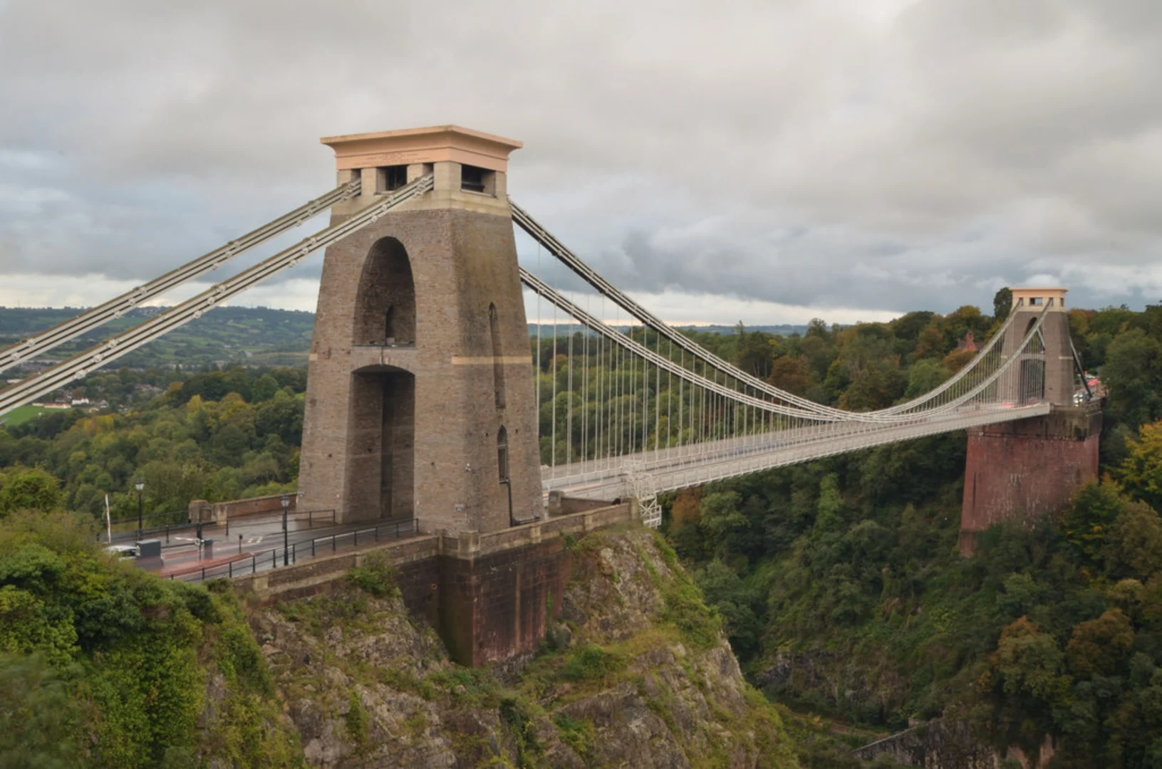 An image depicting the trail Suspension Bridge, River Avon Way and Nightingale Valley Walk and its surrounding area.