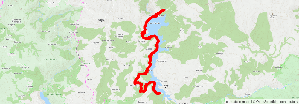 PR G 211 Senda Verde Do Xares stage 2 Map