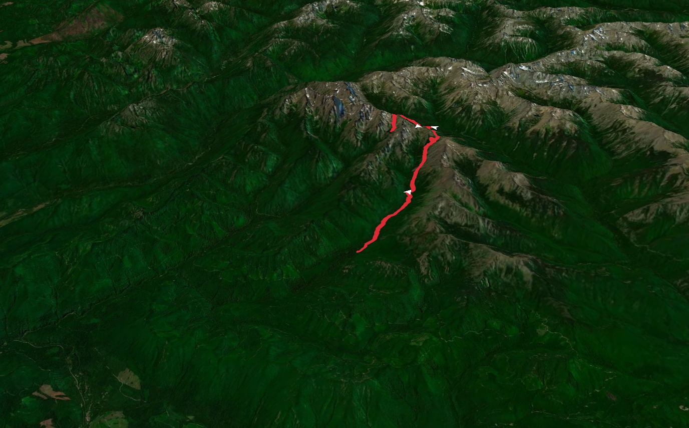 Charlia Lakes via Big Quicence Trail