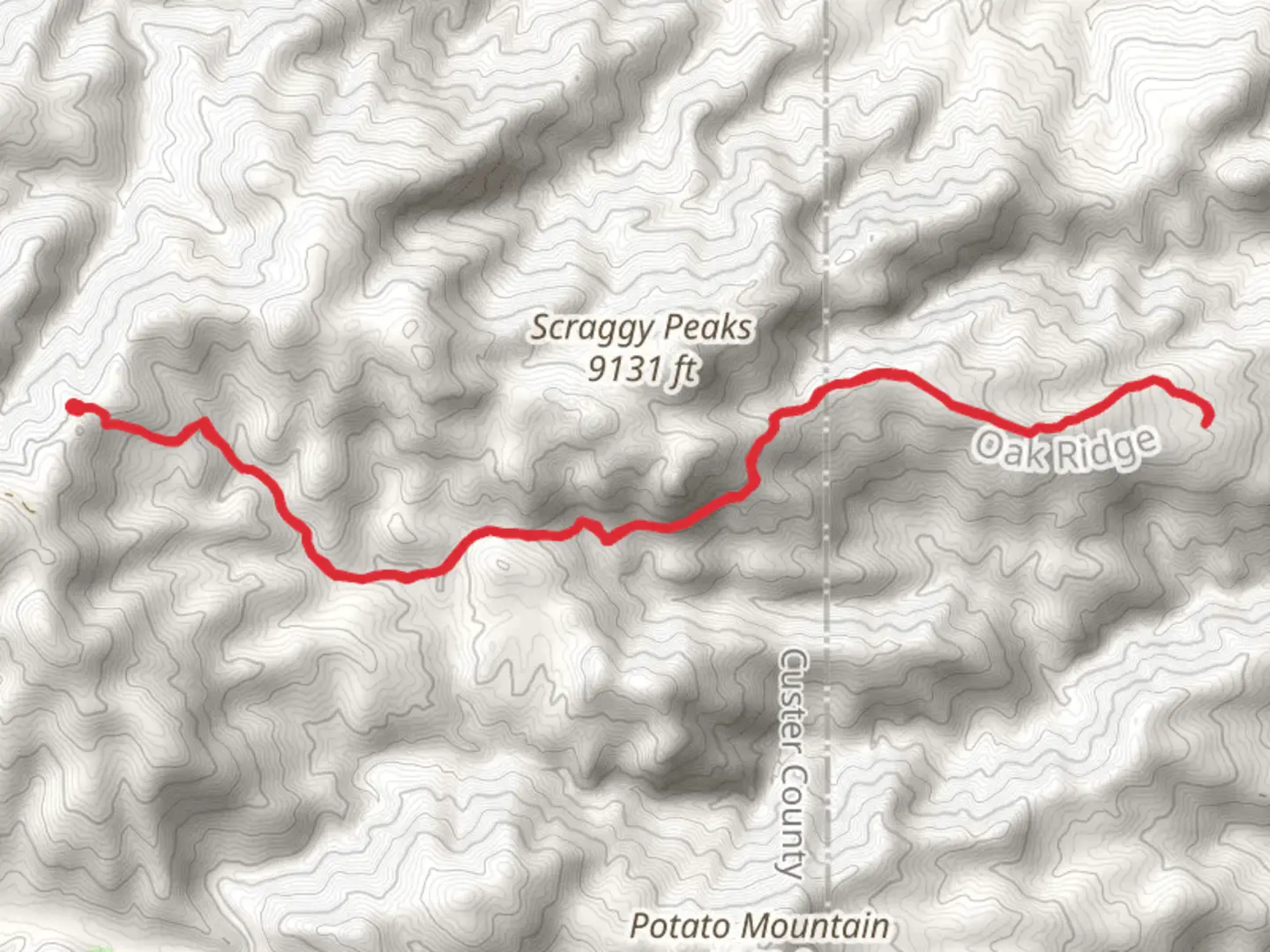 An image depicting the trail Silver Circle Trail and its surrounding area.