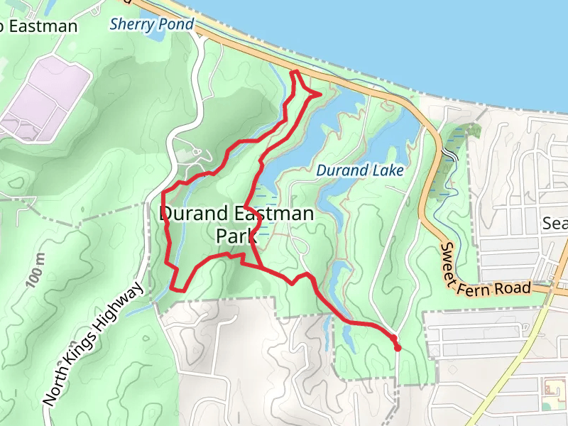 Trott Lake and Eastman Lake Loop