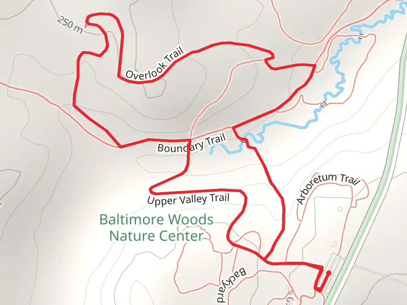 Lower Valley and Upper Valley Loop Trail - Bishop Hill Road