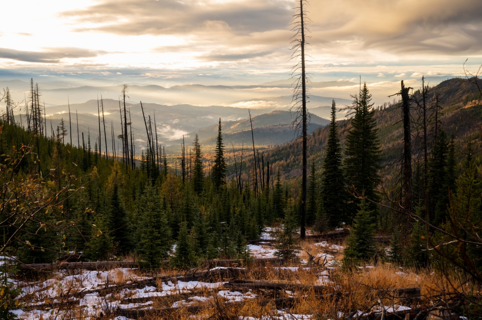 An image depicting the trail Kettle Crest South Trail and its surrounding area.