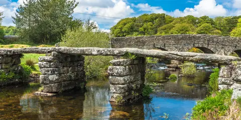 An image depicting the trail Postbridge and Challacombe Down from Bellever and its surrounding area.