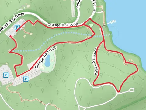 Orange and Yellow Trail Loop