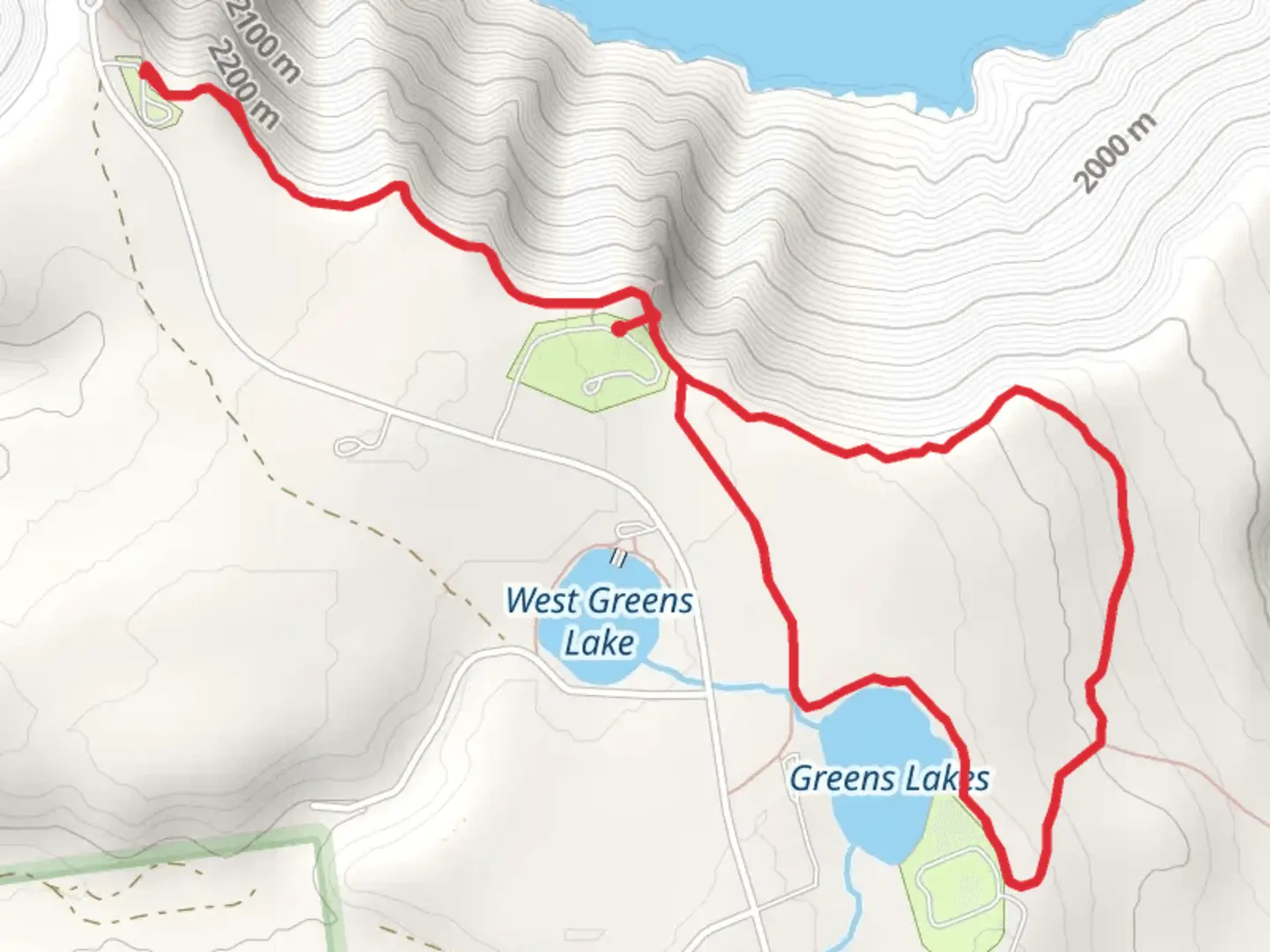 An image depicting the trail Canyon Rim Loop Trail and its surrounding area.