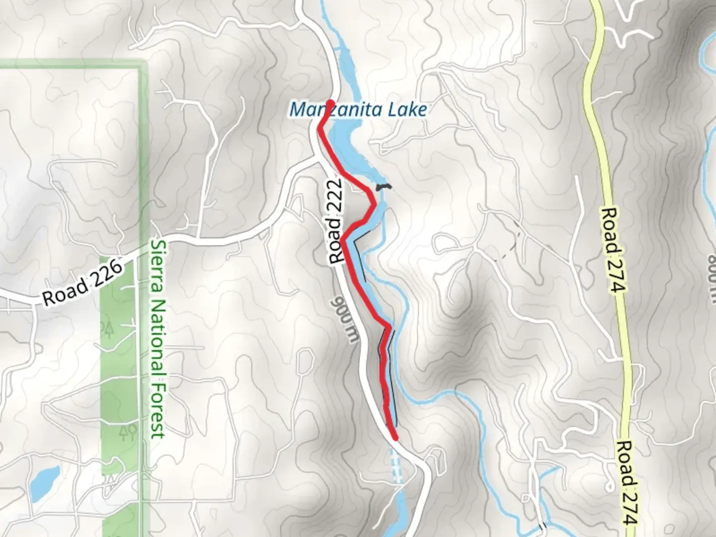 An image depicting the trail Walk along Manzanita Lake and North Fork Willow Creek and its surrounding area.