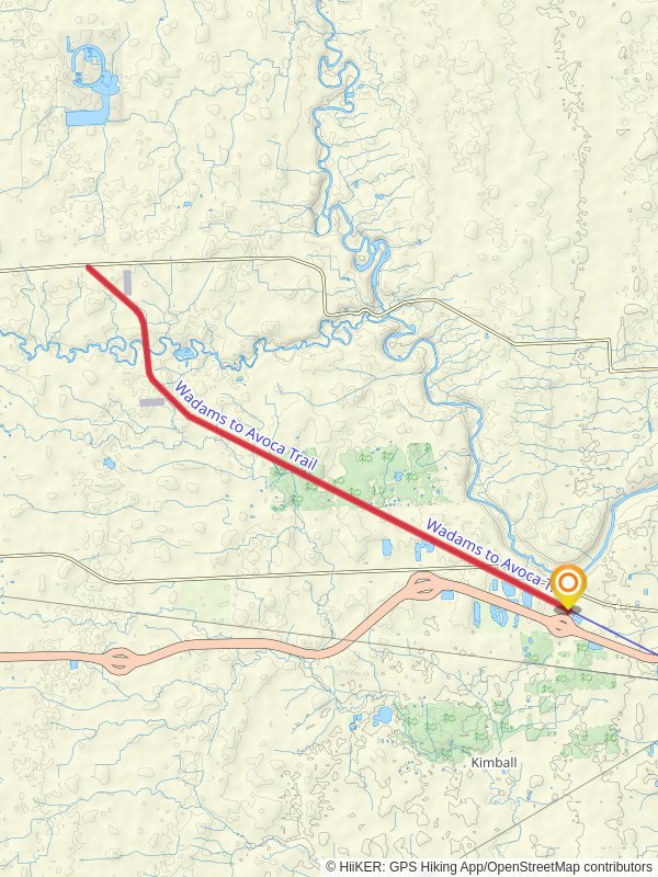 Wadhams to Avoca Trail