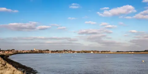 An image depicting the trail The Rivers Ore and Alde from Orford and its surrounding area.