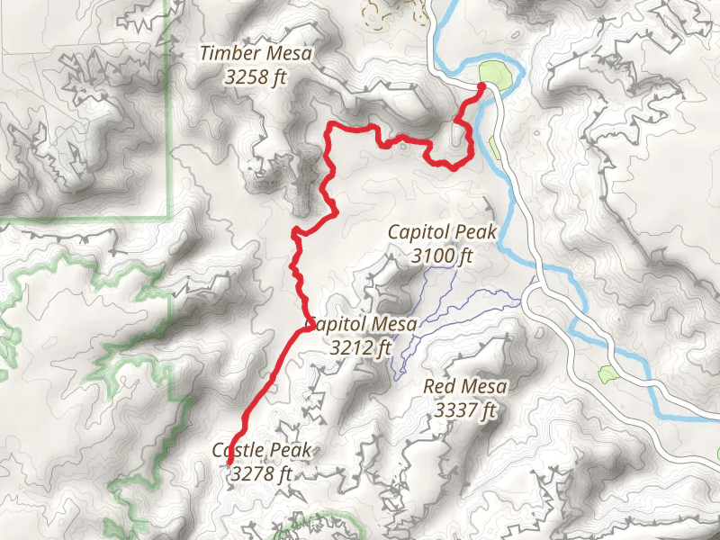 Lighthouse Peak via Givens, Spicer, Lowry Trail