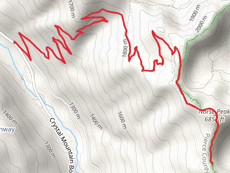 Scout Pass via Norse Peak Trail