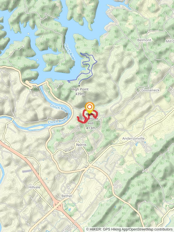 Reservoir Hill Circle Trail and Observation Point Trail