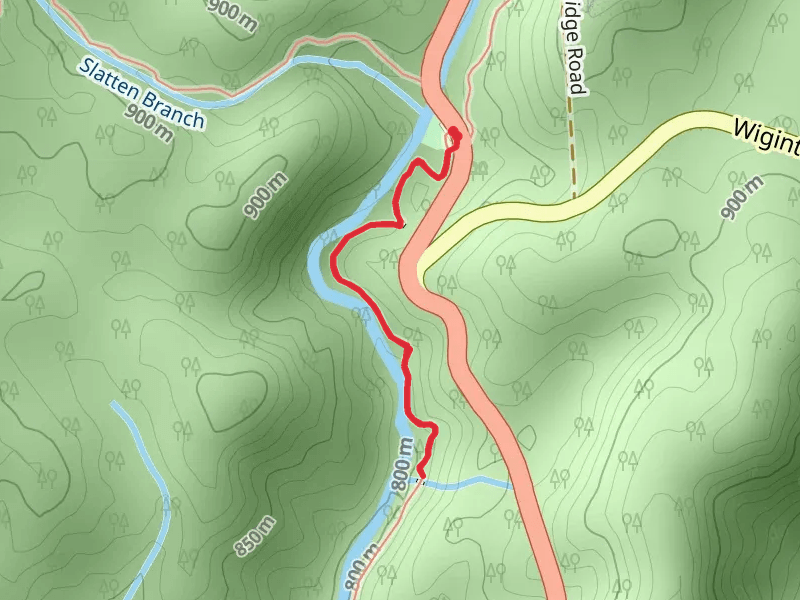 Foothills Trail - Wiginton Road