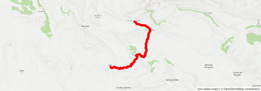 The Parameras of the Altiplano PR TE 49 stage 2 Map