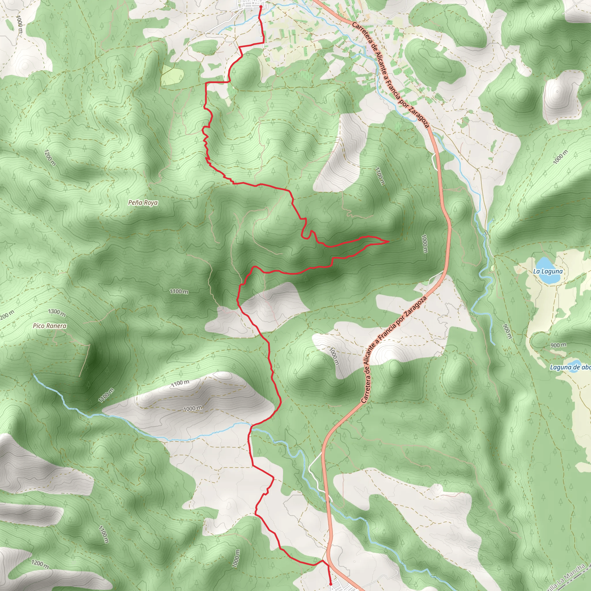 Sierra Trail PR CU 18 mobile static map