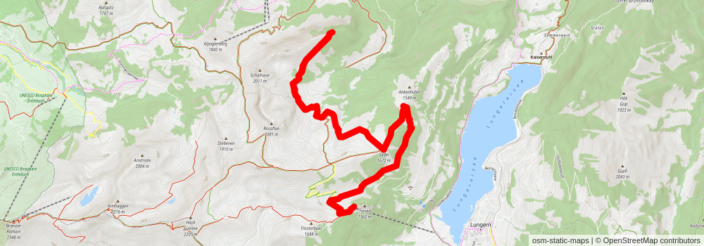 Genusswanderung mit Sonnenaufgang stage 2 Map