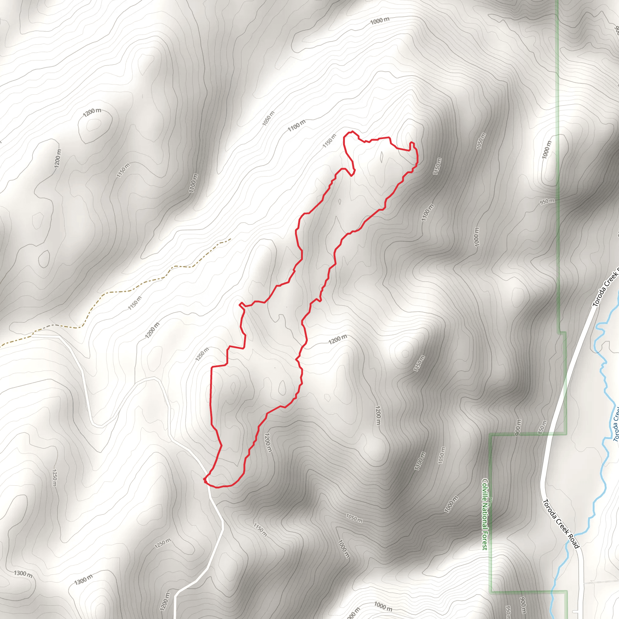 Virginia Lilly Trail mobile static map