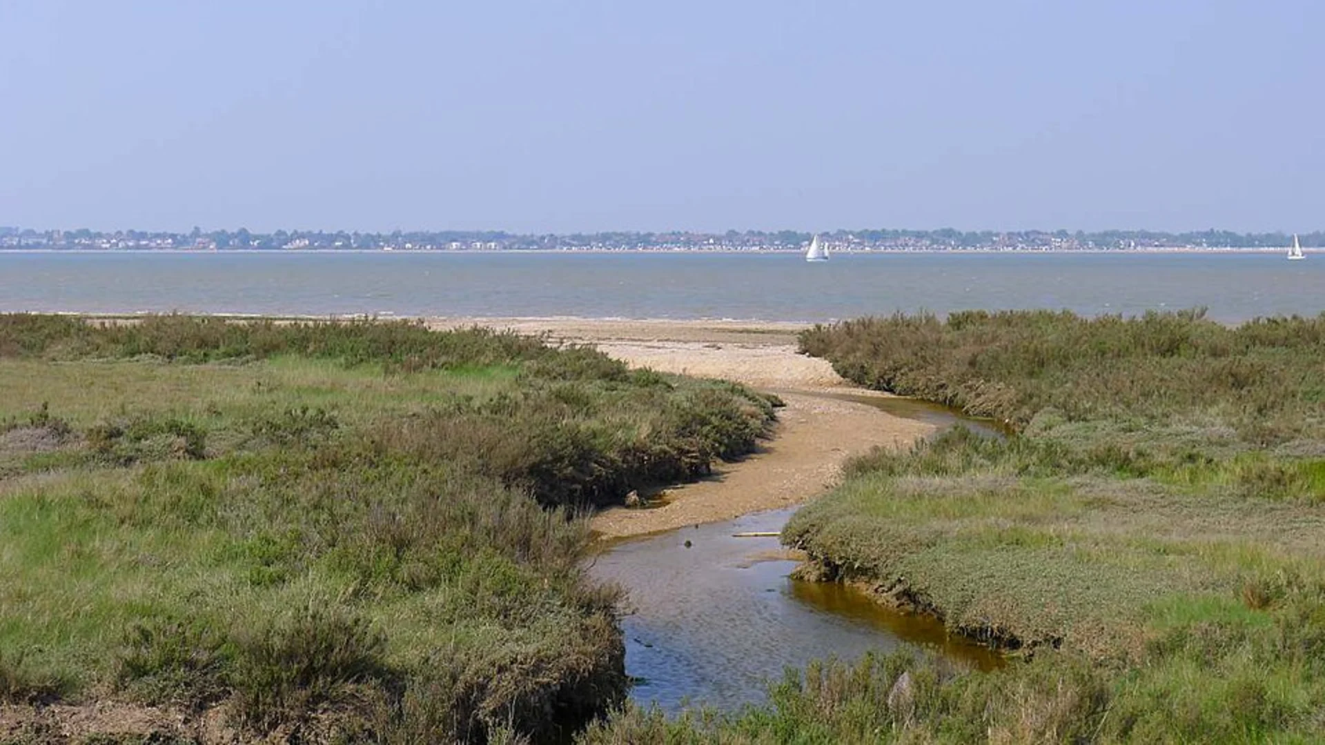 An image depicting the trail West Mersea Loop Walk and its surrounding area.