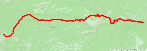 Southwestern Horseshoe Trail stage 125 Map