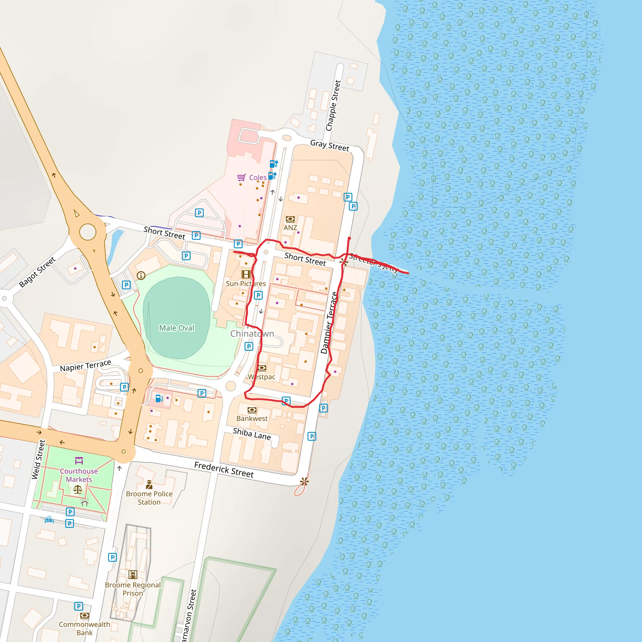 Perth Hills - Heritage Trail mobile static map