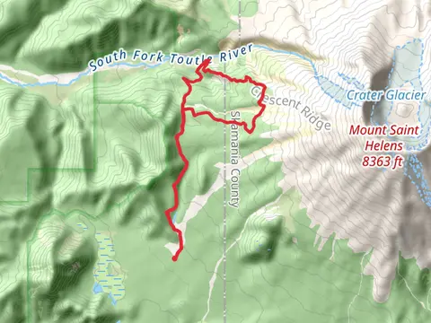 Toutle, Loowit and Sheep Canyon Loop Trail