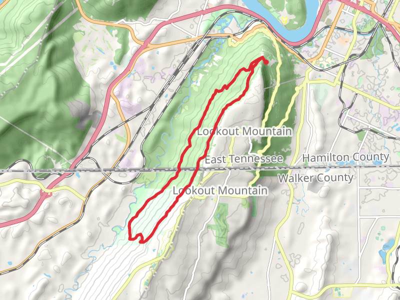 Rifle Pits, Skyuka and Bluff Loop Trail