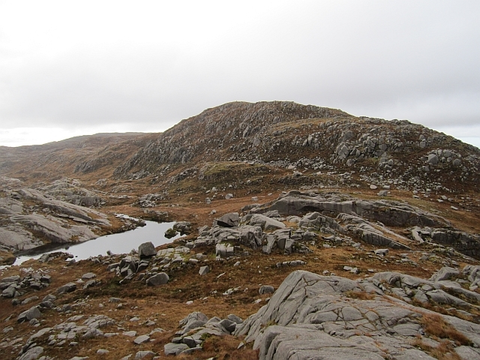 An image depicting the trail Ardnageer Mountain Loop via Croahbhane and its surrounding area.