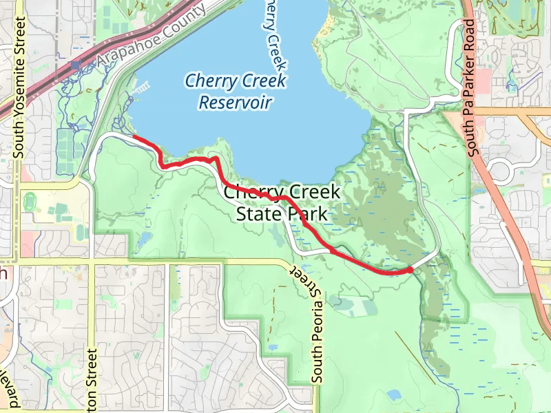 Cherry Creek and Prairie Loop Nature Trail