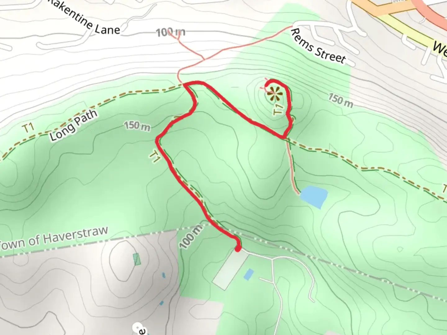 An image depicting the trail Little Tor and its surrounding area.
