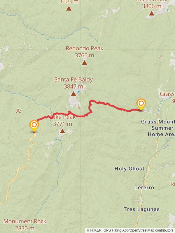 Aspen Peak - Winsor Trail