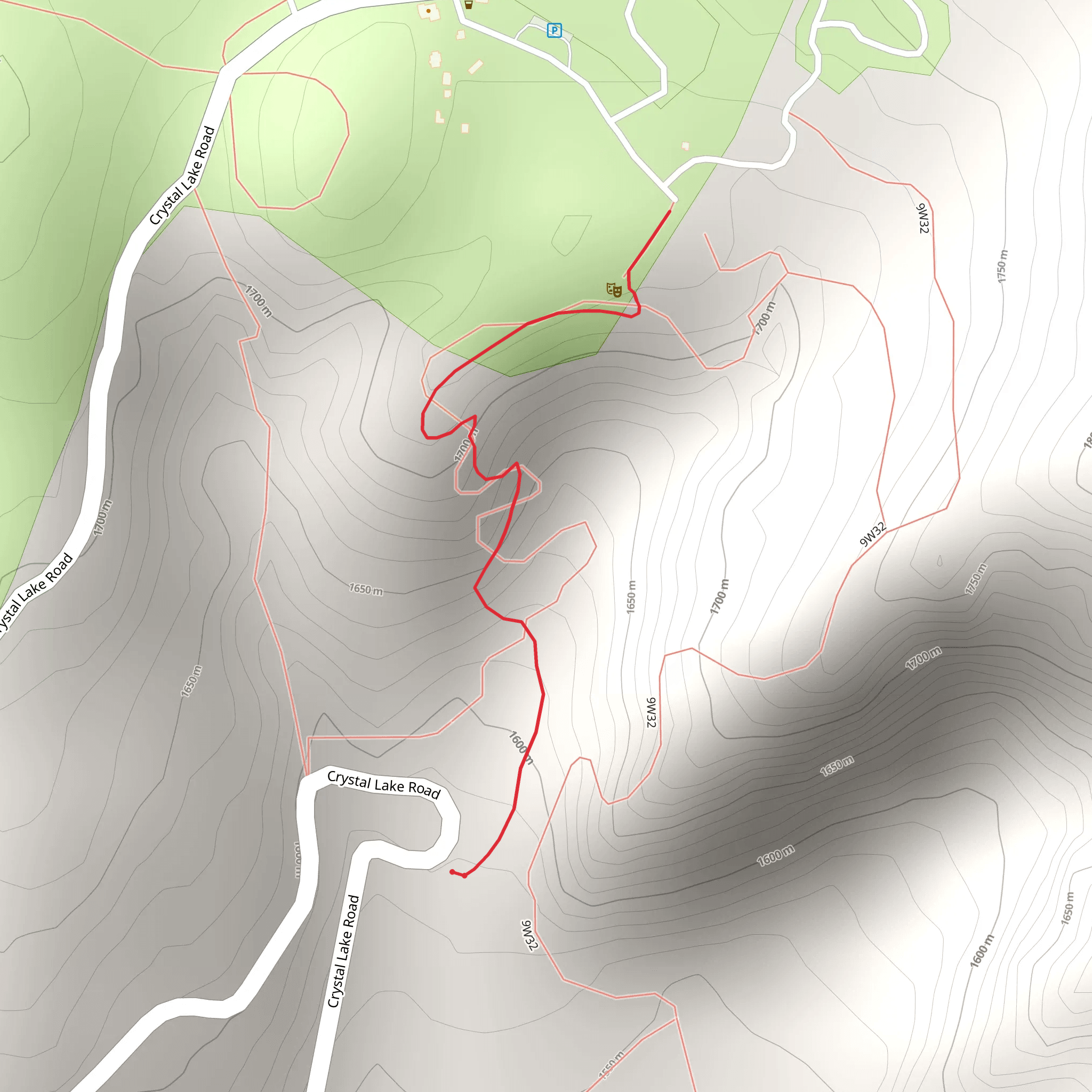 Soldier Creek Trail mobile static map