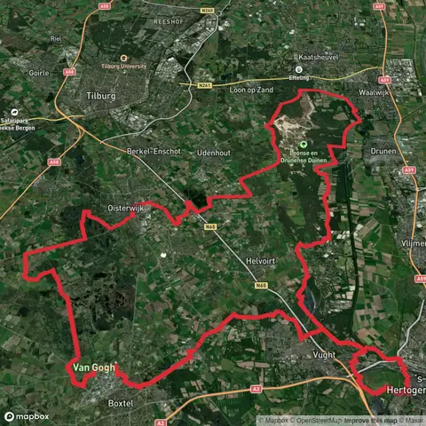 Sterrebosweg, Annadreef and Gemullehoekenweg Loop