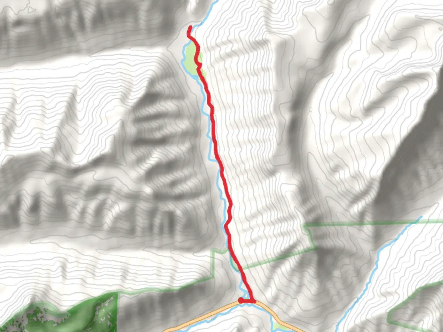 An image depicting the trail Pahaska-Sunlight Trail - Pahaska Tepee and its surrounding area.